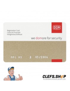 Carte de propriété DOM 2