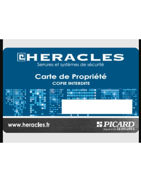 Clé HERACLES VAKMOBIL sur numéro