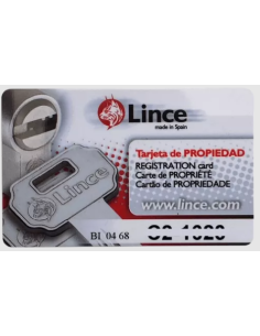 Carte de propriété LINCE