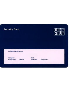 Carte de propriété WINKHAUS.