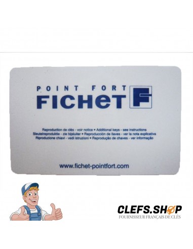 Carte de propriété Fichet  Orio