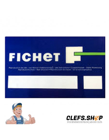 Carte de propriété Fichet  Orio