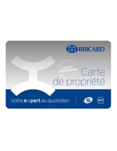 Carte de propriété BRICARD