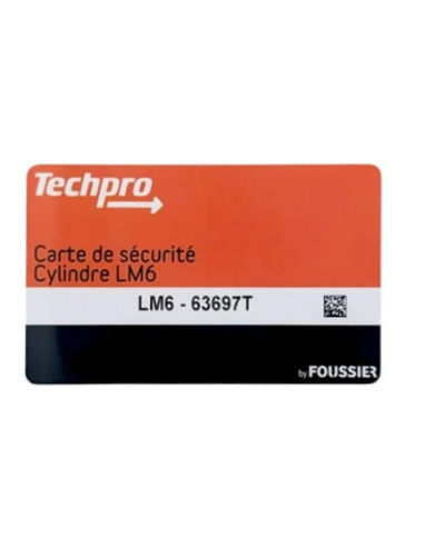 Carte de propriété Foussier