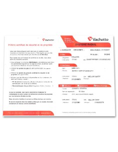 Certificat de sécurité...