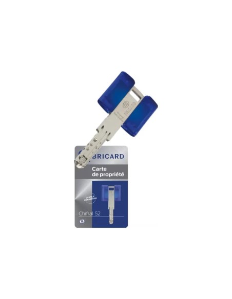 Jeu de cylindres ronds Bricard Chifral S2 adaptable Fichet 787