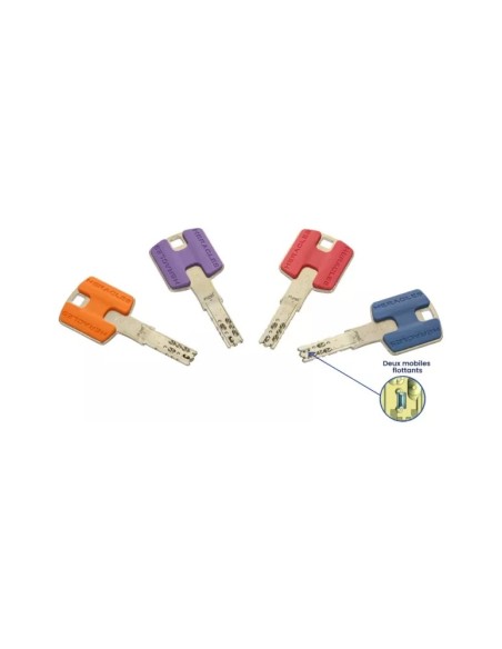 Cylindre rond Héraclès HQ2 compatible Bricard Bloctout