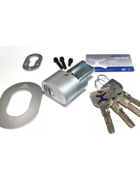 Cylindre Bricard Dual XP S2 A2P** pour serrures 8162 et 8122