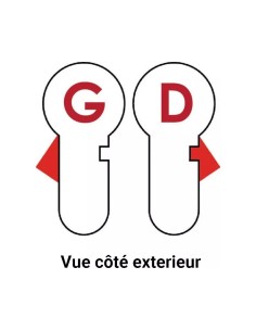 Cylindre Héraclès Y8 A2P* pour carénée Sésame 1 2